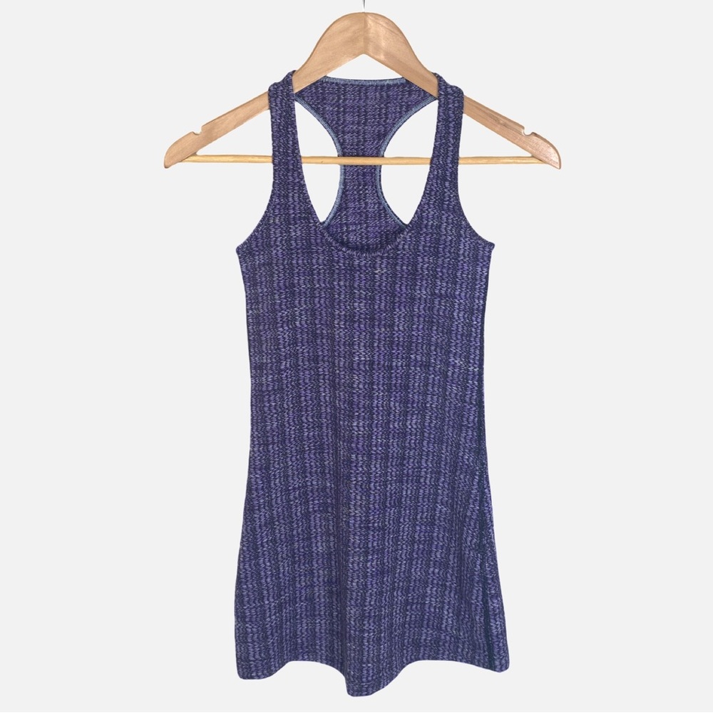 LULULEMON Cool Racerback Ziggy Wee Caspian Tank - Purple - Size 2